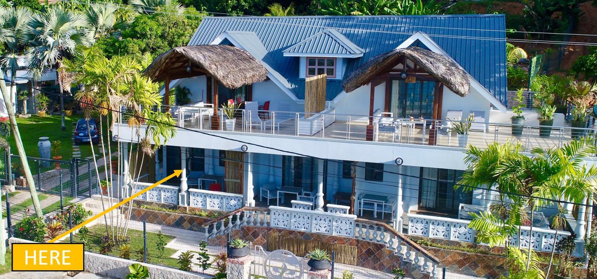 SEA SPLASH SELF CATERING And La Petite Maison Grand Anse  Exterior foto