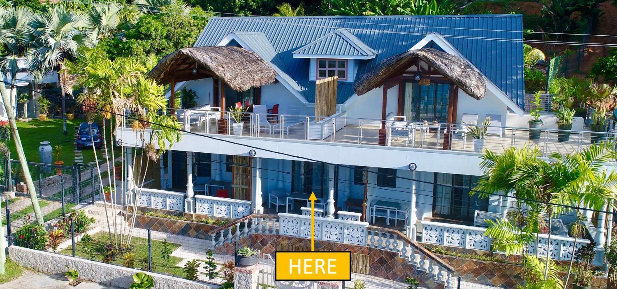 SEA SPLASH SELF CATERING And La Petite Maison Grand Anse  Exterior foto