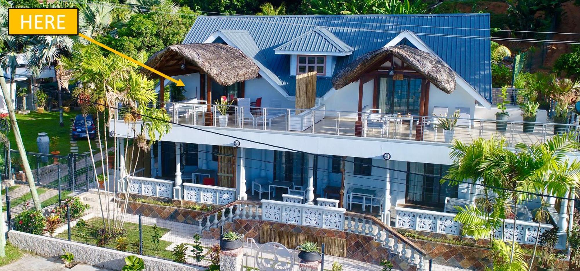 SEA SPLASH SELF CATERING And La Petite Maison Grand Anse  Exterior foto